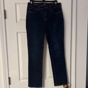 NYDJ Dark Indigo Straight Leg Jeans